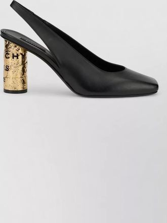 Givenchy leather slingback sandals