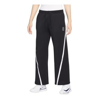 Nike (WMNS) Nike Advantage Mid-Rise Tennis Pants Black White IB0783-010