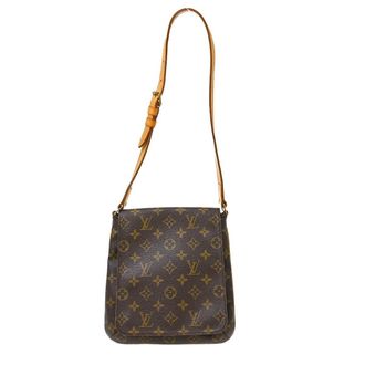 Louis Vuitton Musette Salsa Monogram Canvas Brown Canvas Handbag (Pre-Owned)