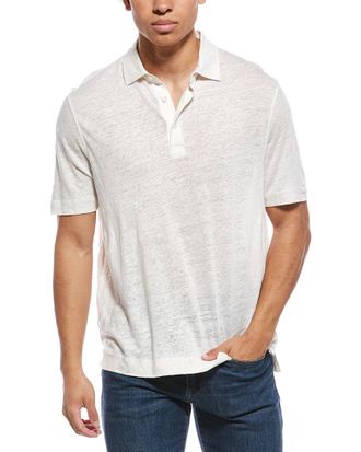 Robert Talbott Linen Polo Shirt