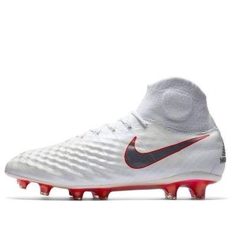 Nike Magista Obra 2 Elite DF FG White Metallic Cool Grey AH7301-107