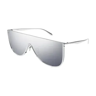 Alaia Accessoires, unisex, Grijs, ONE Size, Mask Zonnebril