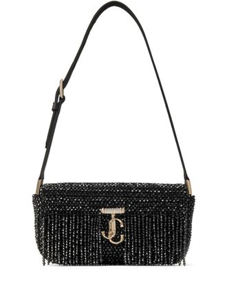 Jimmy Choo London mini Avenue shoulder bag - Black