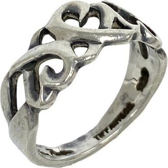 Tiffany & Co. Silver Silver 925 Band Ring (Pre-Owned)