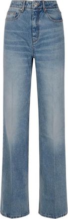 Ami Jeans svasati in cotone - Blu