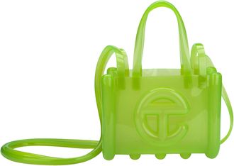 Melissa Womens Green Small Jelly Shopper II x Telfar - One Size