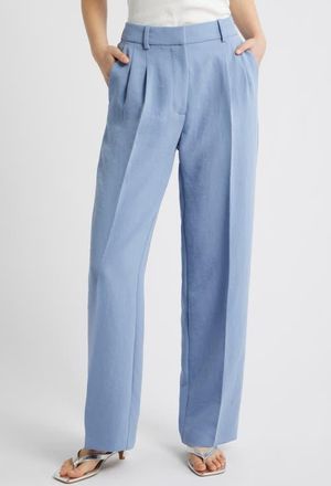 Open Edit The Curator Trousers in Blue Umbra at Nordstrom, Size 00