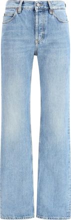 Saint Laurent Nico Low-rise Jeans In Bahamas Denim