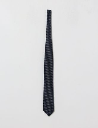 Ermenegildo Zegna Cravatta in seta con palme all over