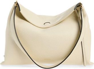 Wandler Small Penelope Leather Tote in White Crust at Nordstrom