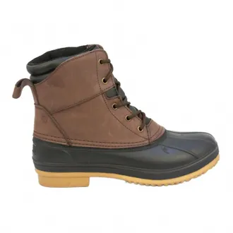 Northside Mens Lewiston Waterproof Duck Boot In Chocolate