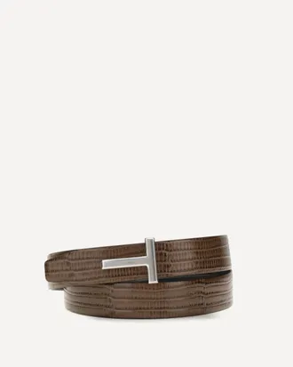 Tom Ford Reversible T Icon Belt Male 100