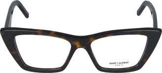 Saint Laurent Mica OPT Brillen - Dames - Brillen - Bruin - 53 MM - Accessoires