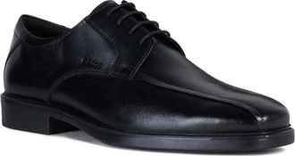 Geox leather lace-up shoes - men - Calf Leather/Fabric/Rubber - 44 - Black