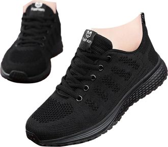 Generic Running Shoes Womens Trainers Walking Shoes Athletic Sneakers Ladies Breathable Mesh Sport Sneakers Lightweight Non Slip Tennis Trainers Outdoor Worko