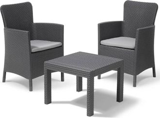 Keter Set Rattan Salvador Balcony Keter