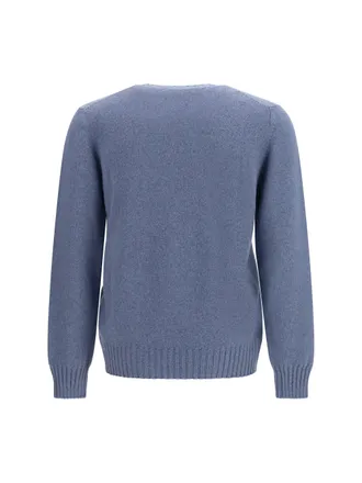 PIACENZA 1733 Crewneck Sweater - Blue