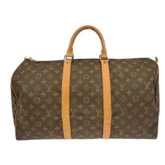 Louis Vuitton Pre-owned Weekend Bags, unisex, Brown, Size: ONE SIZE Pre-owned Keepall bag