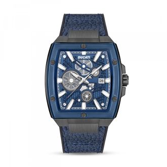 Ducati Classic 3H Quartz Blue Dial Mens Watch DTWGB0000703