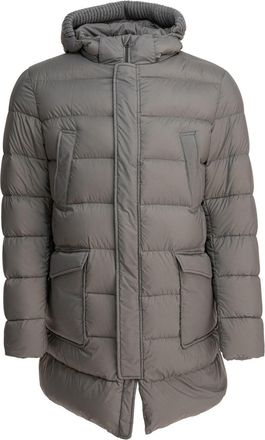 Herno Long Down Jacket With Hood