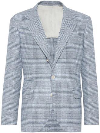 Brunello Cucinelli Cavallo blazer - Blue