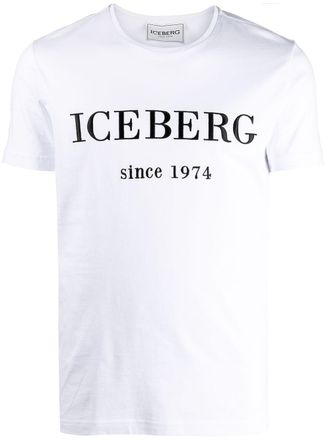 Iceberg T-shirt con stampa - Bianco