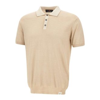 Peuterey Polo Shirts, male, Beige, Size: XS Correboi FRS Polo
