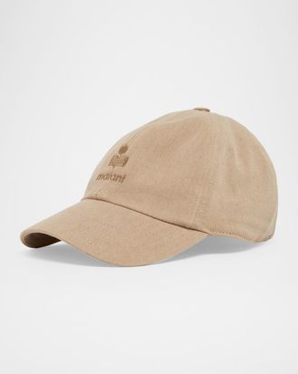 Isabel Marant Tomas Embroidered Baseball Cap