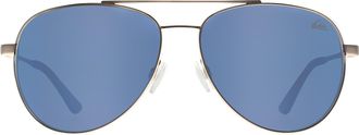 Quiksilver Aviator Mens Shiny Gold Blue QS3006 Metal - One Size