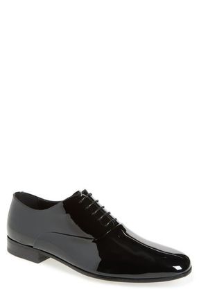 J.M. Weston Albi Patent Oxford in Black at Nordstrom, Size 10.5Us