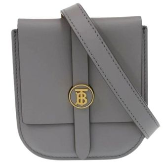 Burberry Pre-owned Belt Bags, female, Gray, Size: ONE SIZE Pre-owned Fanny Pack Pouch