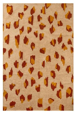 Novatrend Alfombra para sal&oacute;n y dormitorio moderno tejido plano aries