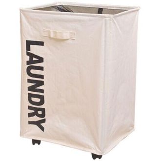 OEM Cesta De Almacenamiento Plegable, Cesta Para Ropa Sucia, Cesta De Tela Oxford Con Cord&oacute;n Y Soporte Con Ruedas, Cesta Para Ropa Sucia