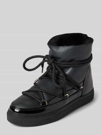 INUIKII Stiefel mit Label-Stitching in Black, Größe 38