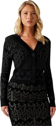 Marciano Truien & Vesten, Dames, Zwart, S, Cardigan met logo