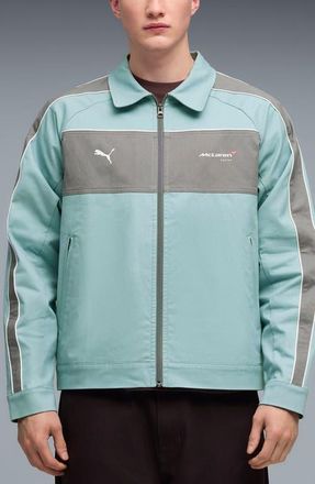 Puma McLaren Racing Coachs Jacket in Seafoam at Nordstrom, Size Xx-Large