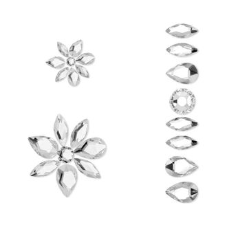 Swarovski Body Jewelry Set Crystal - Dames - Sieraden - Wit - ONE Size - Accessoires