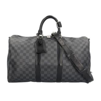 Louis Vuitton Pre-owned Damier Graphite Boston Bag - unisex - Louis Vuitton Vintage - Vintage Weekend Bags - Black - ONE SIZE - Pre-owned