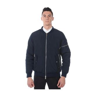 Daniele Alessandrini Heren, Jassen, Blauw, Maat: XL Poliester