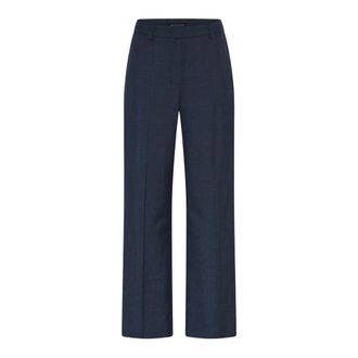 Bruuns Bazaar KerrioBBEleza broek - Dames - Broeken - Blauw - Maat: XL Wol