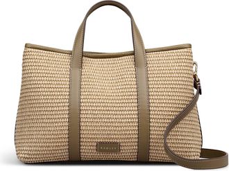 Radley London Chartfield Place - Raffia Medium Open Top Satchel Bag