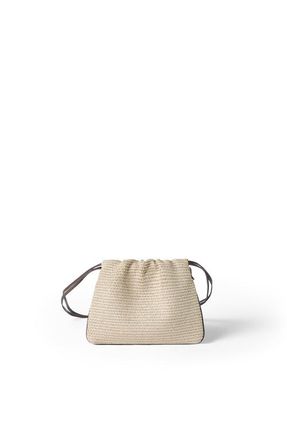 Brunello Cucinelli BC Duo precious net pouch bag in Beige at Nordstrom