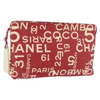 Chanel Pre-owned Pouch - Dames - Pre-owned - Rood - Maat: ONE Size