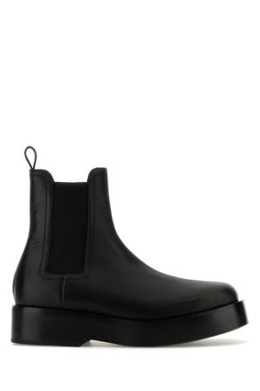 Bottega Veneta Black Chelsea Boots