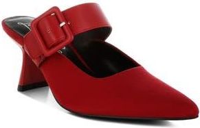 London Rag Onagra Mule in Red at Nordstrom Rack, Size 7