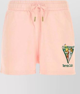 Casablanca organic cotton short shorts