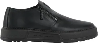 Giuseppe Zanotti Schoenen, Heren, Zwart, 42 EU, Leer, Kobe Sneakers