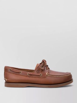 Timberland leather boat shoes