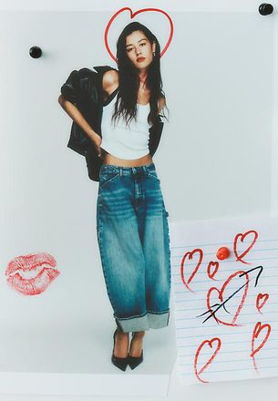 Pilcro Cotton Tank Top