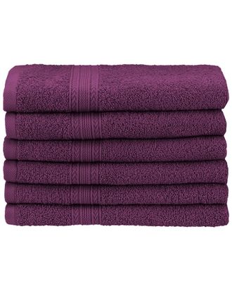 Superior Eco Friendly 6Pc Hand Cotton Towel Set